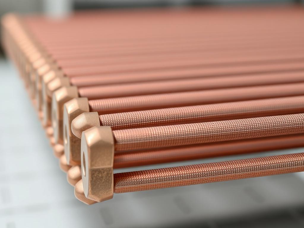 horizontal photo of heating elementsфото