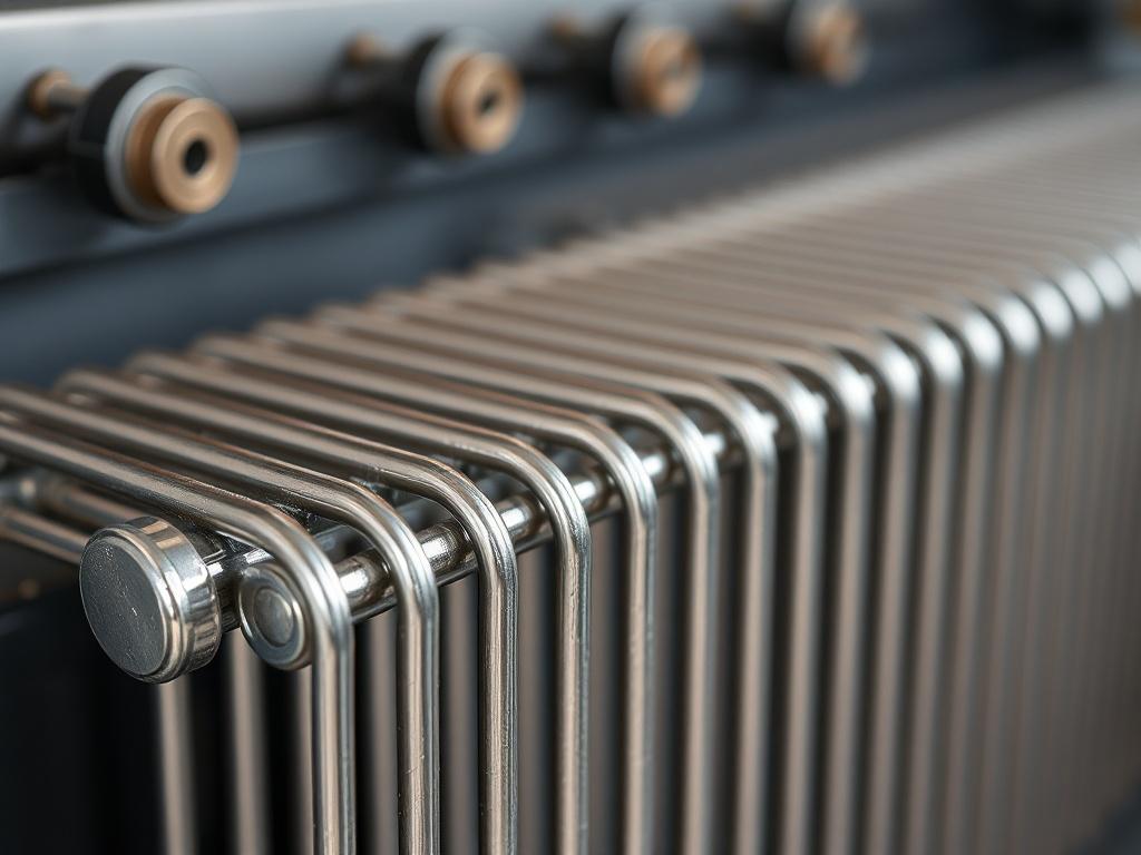 horizontal photo of heating elementsфото